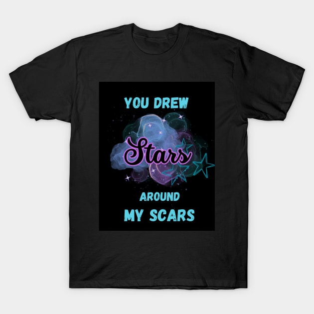 Stars design T-Shirt by Butterflickdesigns